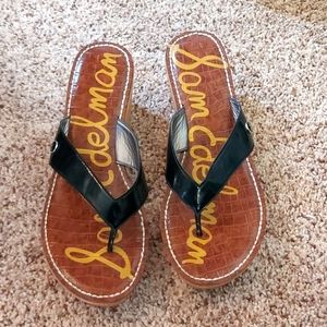 Sam Edelman Romy Wedge Thong Sandal